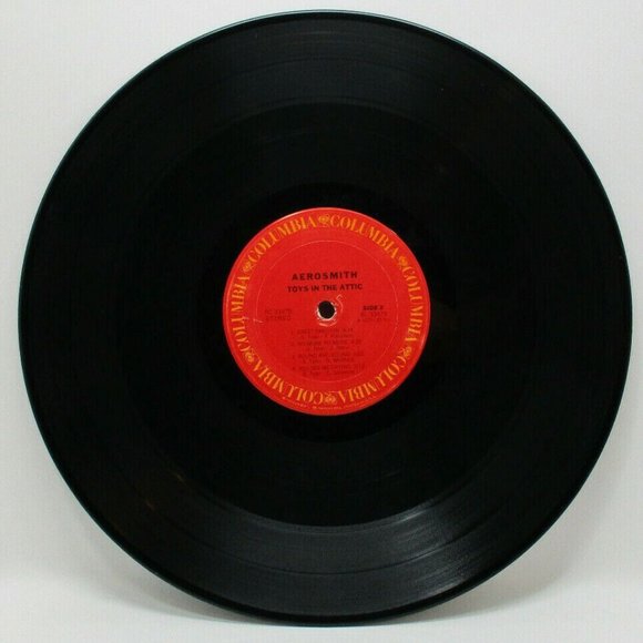 AEROSMITH "Toys In The Attic" Vinyl LP - 1975 Columbia (P3) - Picture 5 of 7